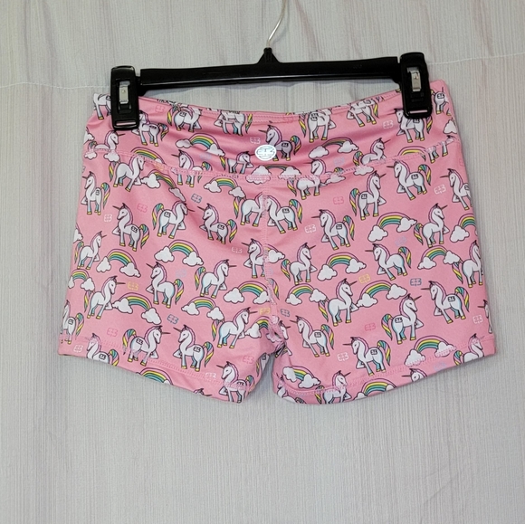 IAB MFG unicorn booty shorts in pink size medium - Picture 2 of 5